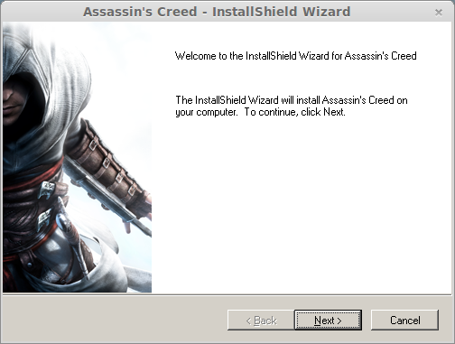 instaling Assassin’s Creed
